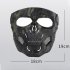 WoSporT Airsoft Half Face Masks Cosplay Halloween Mask Airsoft Breathable Protective FAST Tactical Mask For Party Halloween green