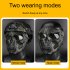 WoSporT Airsoft Half Face Masks Cosplay Halloween Mask Airsoft Breathable Protective FAST Tactical Mask For Party Halloween green