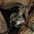 WoSporT C5 Tactical Headsets Helmet Rail Hanging Headphones with Electronic Pickup Collapsible Headset Black CP