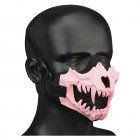 WoSporT Tactical Half Face Mask Fangs Breathable Protective Tactical Mask Half Face Protective Masks
