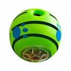 Wobble Giggle Ball For Dogs, Fun Giggle Sounds Puppy Wiggle Ball, Rolling Leakage Food Ball Interactive Decompression Toys For Anxiety Relief 10CM