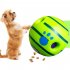 Wobble Giggle Ball For Dogs  Fun Giggle Sounds Puppy Wiggle Ball  Rolling Leakage Food Ball Interactive Decompression Toys For Anxiety Relief 14CM