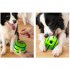 Wobble Giggle Ball For Dogs  Fun Giggle Sounds Puppy Wiggle Ball  Rolling Leakage Food Ball Interactive Decompression Toys For Anxiety Relief 14CM
