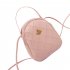 Woman Casual Shoulder Satchel Singal Shoulder Belt Bag Shoulder Satchel Pink