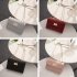 Woman Chic Single Shoulder Cross Body Satchel with Lock Catch Pink