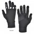Woman Man Outdoor Warm Gloves Winter Sports Cycling Football Skid Windproof Waterproof Touch Screen Fleece Gloves Riding Equipment black L