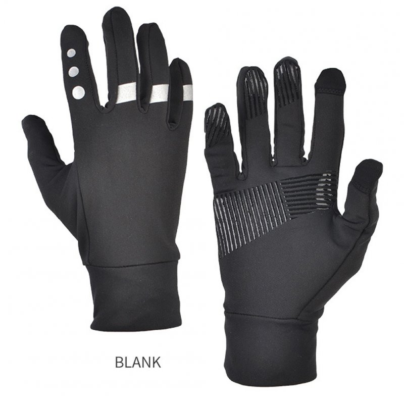 Woman Man Outdoor Warm Gloves Winter Sports Cycling Football Skid Windproof Waterproof Touch Screen Fleece Gloves Riding Equipment black_L