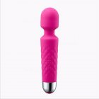 Woman Powerful Vibrating Stick G Spot Massager Clitoris Stimulator Av Stick Female Masturbator Sex Toys rose Red