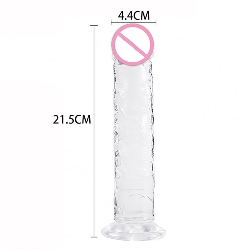 Woman Soft Crystal Dildo With Strong Suction Cup Multi-size G-spot Orgasm Sex Toys Adult Supplies