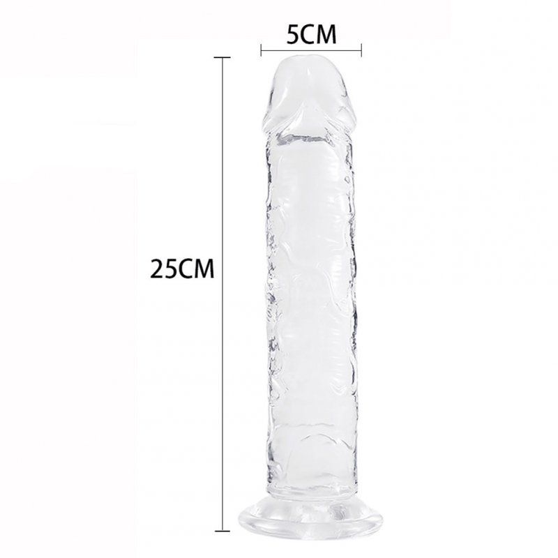 Woman Soft Crystal Dildo With Strong Suction Cup Multi-size G-spot Orgasm Sex Toys Adult Supplies