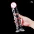 Woman Soft Crystal Dildo With Strong Suction Cup Multi size G spot Orgasm Sex Toys Adult Supplies YL21001XL transparent plussize