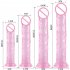 Woman Soft Crystal Dildo With Strong Suction Cup Multi size G spot Orgasm Sex Toys Adult Supplies YL21001XL transparent plussize