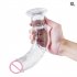 Woman Soft Crystal Dildo With Strong Suction Cup Multi size G spot Orgasm Sex Toys Adult Supplies YL21001 M pink medium
