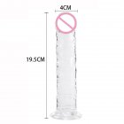 Woman Soft Crystal Dildo With Strong Suction Cup Multi-size G-spot Orgasm Sex Toys Adult Supplies