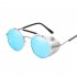 Woman Steampunk Sunglasses Retro Colorful Film Reflective Frog Street Fashion Sunglasses 57 3 662476PTI