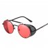 Woman Steampunk Sunglasses Retro Colorful Film Reflective Frog Street Fashion Sunglasses 57 3 66247M78M