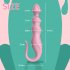 Women 10 Frequency Massager Mermaid Vibrator Waterproof Rechargeable Stimulator Sex Tool Pink
