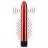 Women 7 inch Electroplating Vibration Massage Stick Sexy Av Massage Stick Female Masturbation Device Silver
