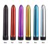 Women 7 inch Electroplating Vibration Massage Stick Sexy Av Massage Stick Female Masturbation Device Silver