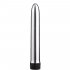 Women 7 inch Electroplating Vibration Massage Stick Sexy Av Massage Stick Female Masturbation Device Silver