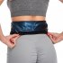 Women Abdomen Belt Waist Trimmer Sport Sweat Band Weight Loss Body Shaper Slimming Belly Band black L XL