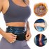 Women Abdomen Belt Waist Trimmer Sport Sweat Band Weight Loss Body Shaper Slimming Belly Band black L XL
