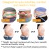 Women Abdomen Belt Waist Trimmer Sport Sweat Band Weight Loss Body Shaper Slimming Belly Band black L XL