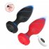 Women Anal Plug Vibrator 10 Vibration Modes Rechargeable Remote Control Butt Plug Vibrators Adult Sex Toys black