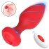 Women Anal Plug Vibrator 10 Vibration Modes Rechargeable Remote Control Butt Plug Vibrators Adult Sex Toys black