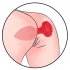 Women Anal Plug Vibrator 10 Vibration Modes Rechargeable Remote Control Butt Plug Vibrators Adult Sex Toys black