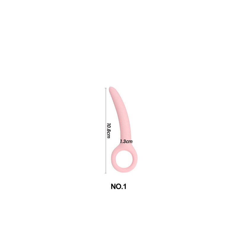Women And Men Crescent Shaped Anal Plug Female Butt Plug Dildo Anal Stimulation G-spot Masturbation Toys Number 1
