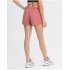 Women Athletic Shorts Elastic Waist Loose Breathable Sports Casual Shorts For Sports Fitness Yoga Running Asphaltum  10