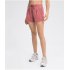Women Athletic Shorts Elastic Waist Loose Breathable Sports Casual Shorts For Sports Fitness Yoga Running Asphaltum  10
