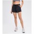 Women Athletic Shorts Elastic Waist Loose Breathable Sports Casual Shorts For Sports Fitness Yoga Running green 8