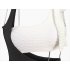 Women Bikini Swimsuit Trendy Contrast Color Slimming Adjustable Straps Swimwear For Swimming Hot Spring black XL