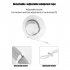 Women Bucket Cap With Detachable Bow Accessory Adjustable Windproof Rope Sweatband Design Fisherman Hats MZ051 white default item
