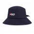 Women Bucket Cap With Detachable Bow Accessory Adjustable Windproof Rope Sweatband Design Fisherman Hats MZ051 white default item
