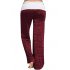 Women Casual Loose Pants Wide Trouser Legs for Yoga Sports  gray XL