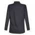 Women Casual Shirt Fashionable Heap Collar Pullover Long Sleeve Slim Fit Top black M