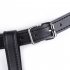 Women Chain T Pants Sexy Cut Hollow Out Exotic Sheer Thongs Underwear Panties Sexy Leather Underpants For Couple Pleasant black