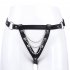 Women Chain T Pants Sexy Cut Hollow Out Exotic Sheer Thongs Underwear Panties Sexy Leather Underpants For Couple Pleasant black