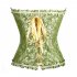 Women Corset Bustier Lingerie Bodyshaper Top Sexy Vintage Lace up Boned Overbust Strapless Corset Tops White XXXL