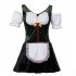 Women Cosplay Costume Dirndl Dress Lady Game Uniform for Hallowmas Beer Festival Halloween As shown M