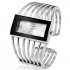 Women Creative Waterproof Alloy Quartz Rectangular Dial Fashion Bracelet Watch Wristwatch 1 