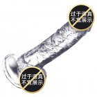 Women Crystal Jelly Realistic Clear Dildo With Suction Cup Huge Transparent Penis Dick Sex Toys Product 45