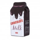 Women Cute Cartoon Milk Box Shoulder Bag Crossbody Bag Casual Phone Purse  chocolate