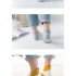 Women Cute Kawaii Embroidered Expression Socks Fashion Ankle Funny Cotton Low cut Socks red