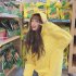 Women Cute Teletubby Design Sweatshirt Hoodies Loose Pullover Casual All match Top yellow XL