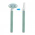 Women Disposable Razors Manual Hair Remover Facial Exfoliator With Soft Handle For Trimming Shaving green