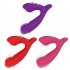Women Double Head Vibrator Clitoral Nipple Stimulator with 10 Frequency Double Motor Vibration Purple